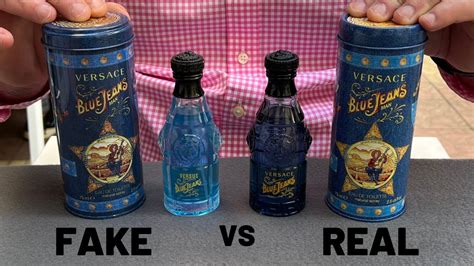 versace blue jeans fake vs real|versace blue jeans aftershave.